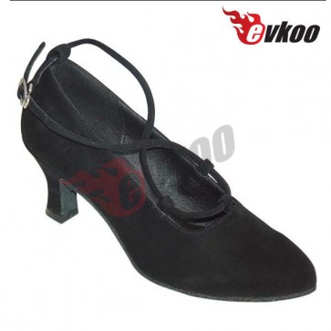 Stunning women mordernballroom  dance shoes with middle heel