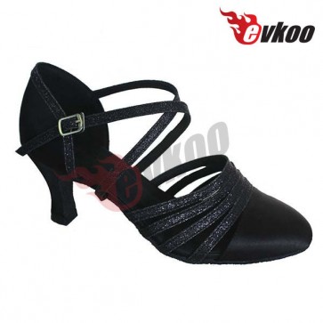 Satin+ sparking material mordern Dance Shoes for ladies
