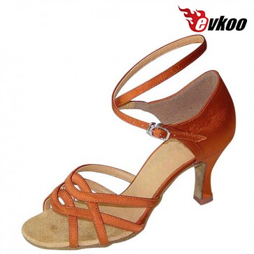 Ballroom/latin/tango Mid heel stylish lady latin dance shoe