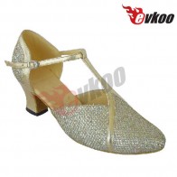 Leather+Sparkling Materials Mordern Shoes High Heel Mordern Shoes 