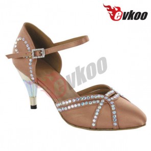 High Heel Satin + Sparking Upper Mordern Shoes for Ladies/Women