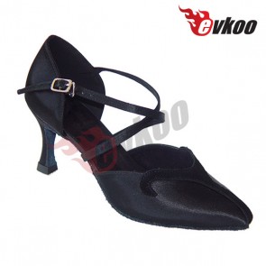 satin flexible sole modern ladies dance shoes