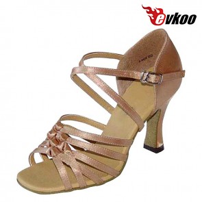 Professional New Style Satin Lady Ballroom Latin Dance Shoes with many colors for choices