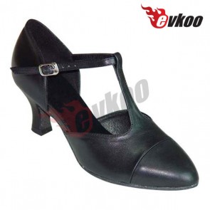 Black Ballroom/tatin/modern dance shoes for woman