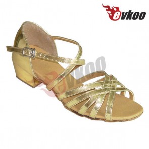 Low heel latin/ballroom dance shoes for children